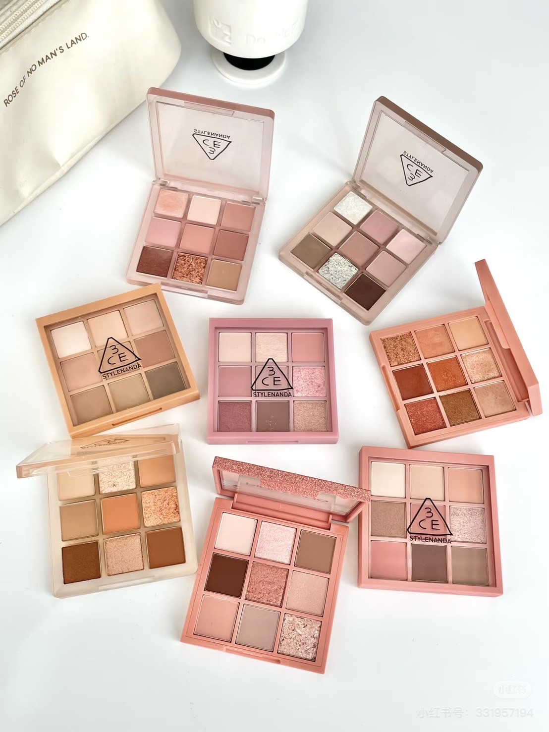 3CE九宮格眼影盤