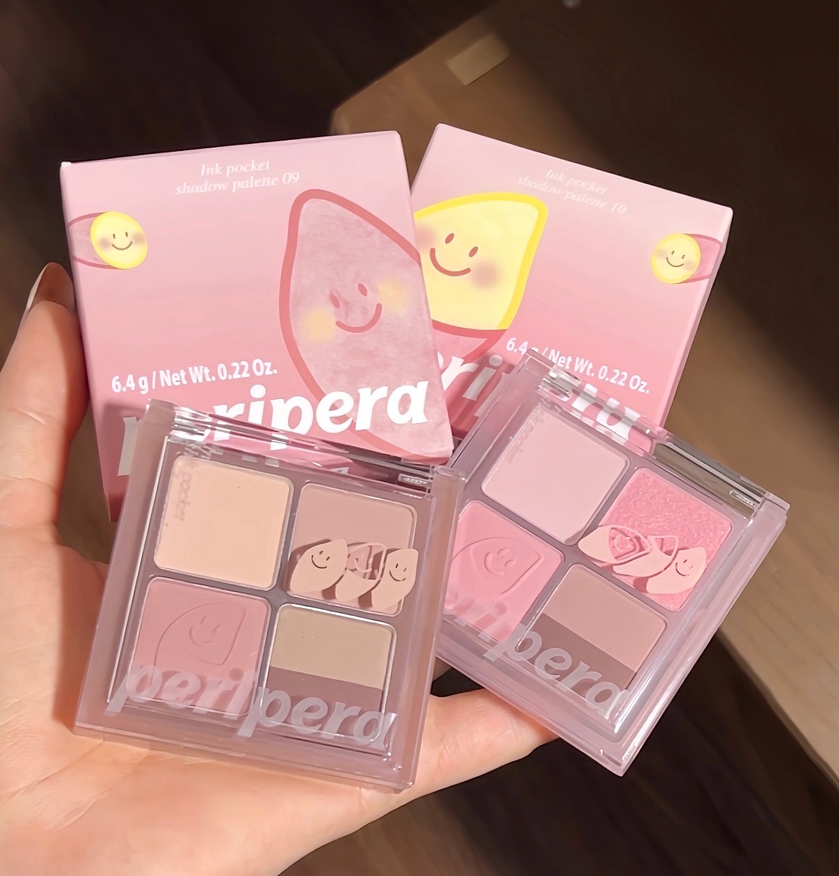 Peripera 紫薯 四色眼影盤