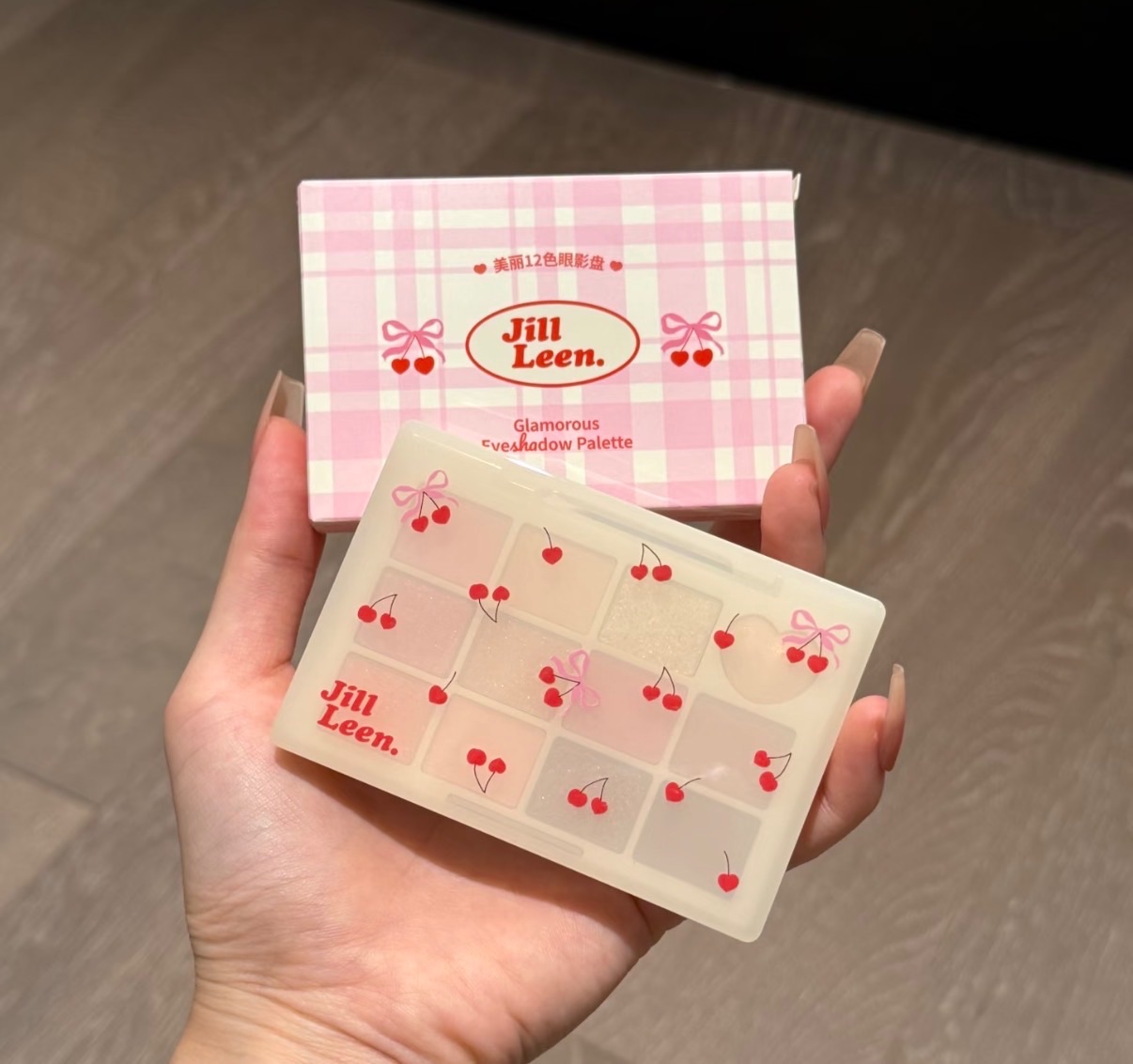 JILL LEEN盛夏小櫻桃十二色眼影盤🍒