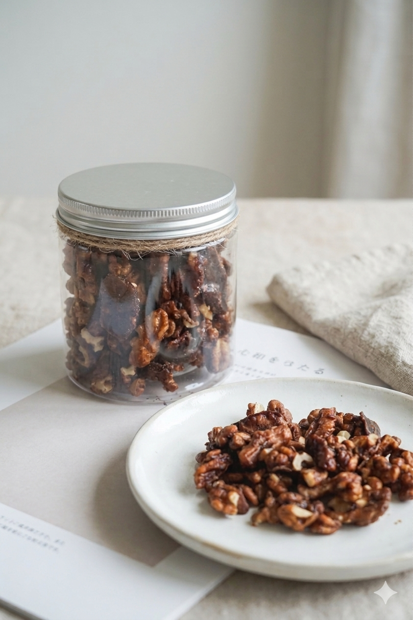 焦糖琥珀核桃 120g（健康零食｜微溫風乾120小時）