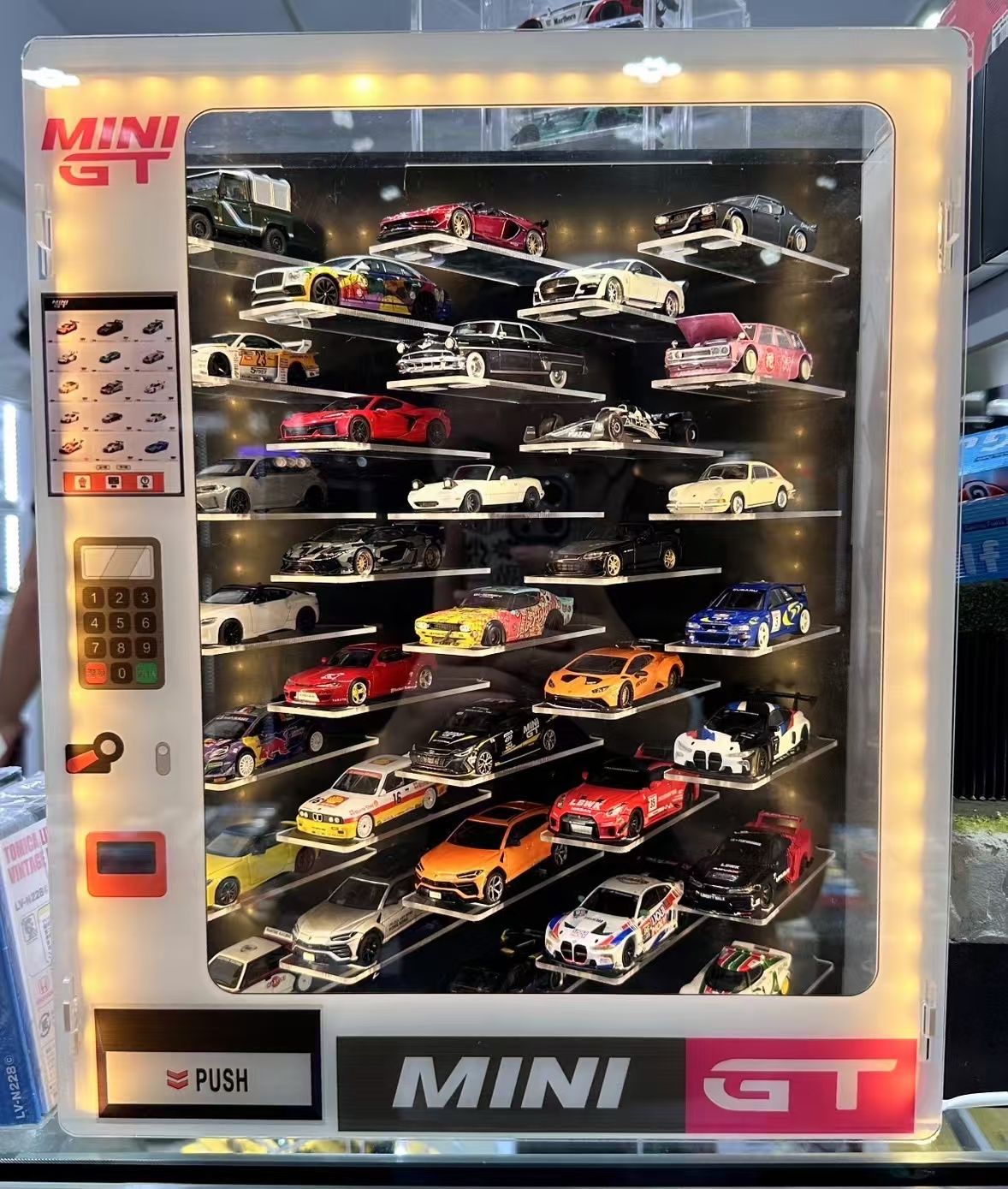 1/64 MINI GT 主題造型模型車展示盒