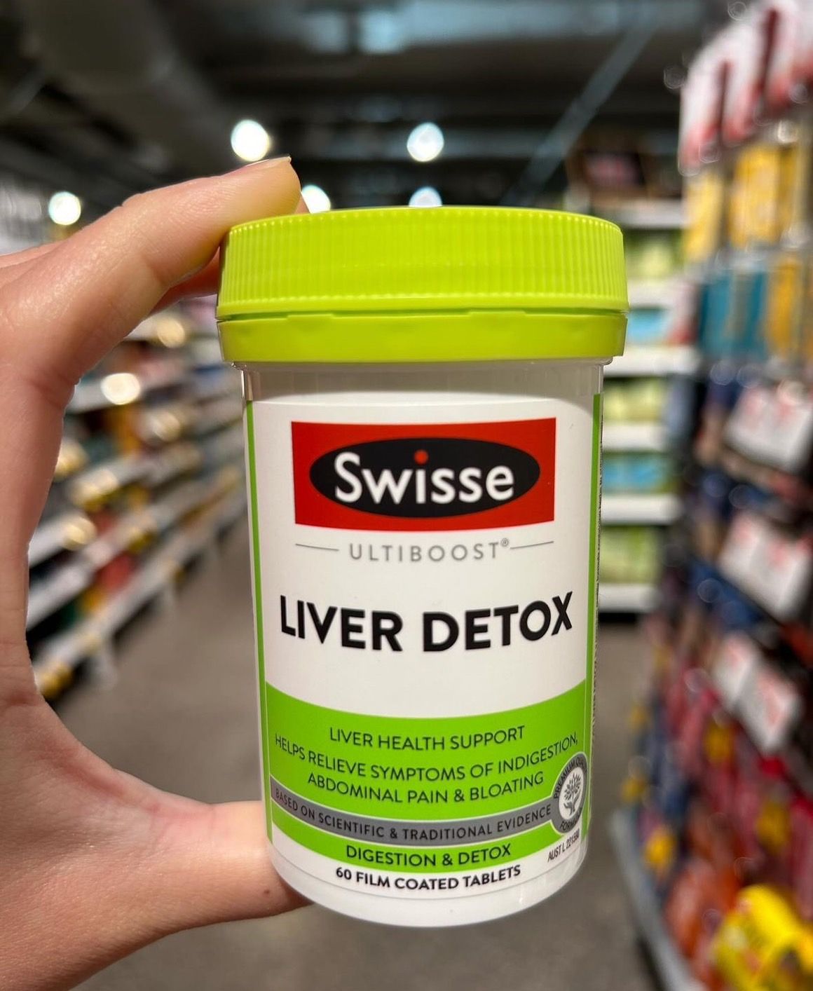 Swisse Liver Detox 奶薊草護肝片