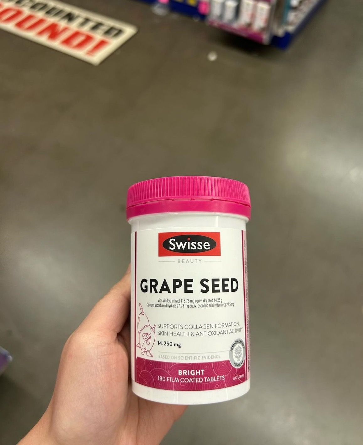 Swisse GRAPE SEED 葡萄籽