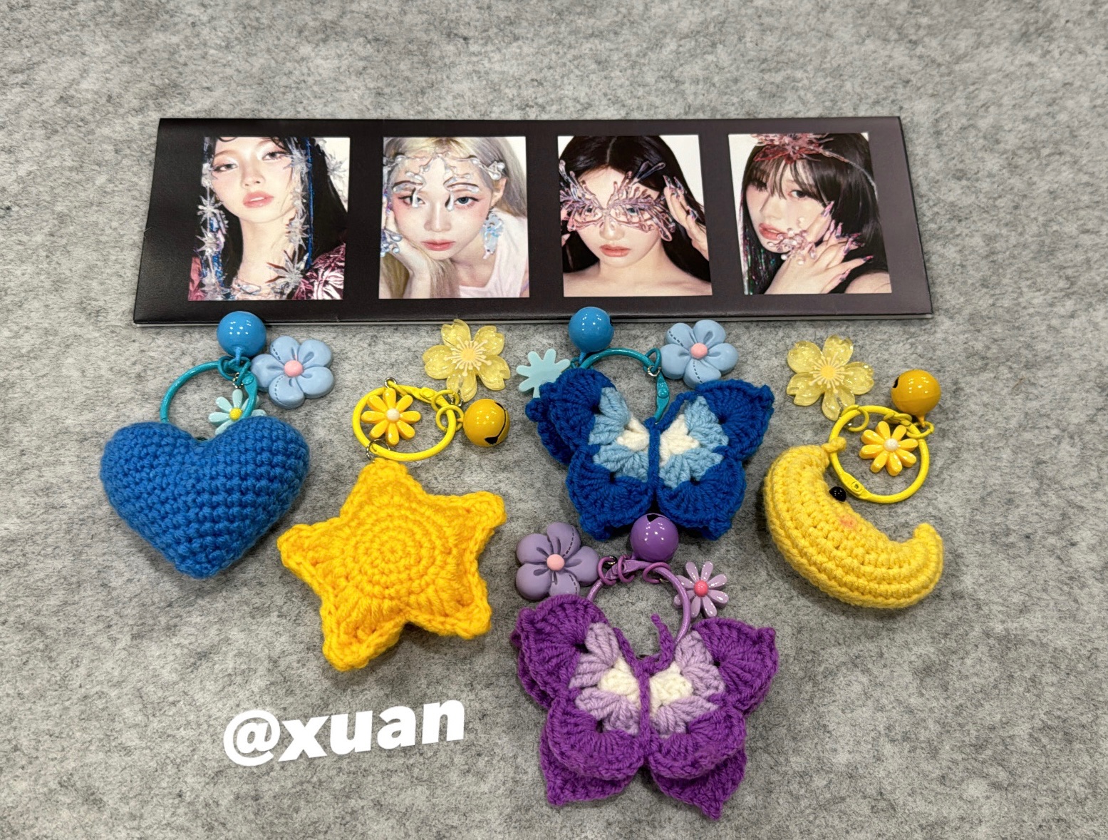 預購❤️‍🔥 《💙🌙⭐️🦋鑰匙圈週邊》 |Karina|Giselle|Winter|Ningning