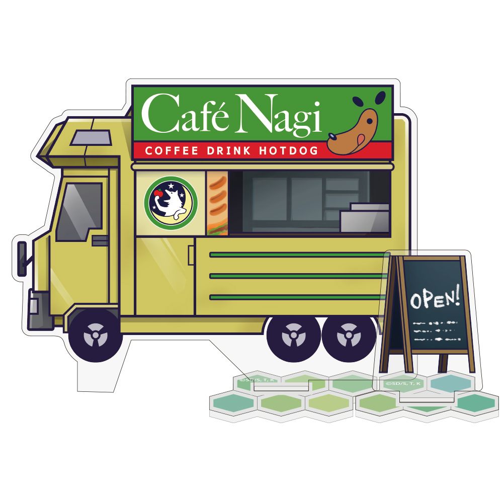 Nagi Cafe餐車立牌
