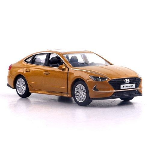 現代汽車 Hyundai sonata 1:38 模型車 褐色
