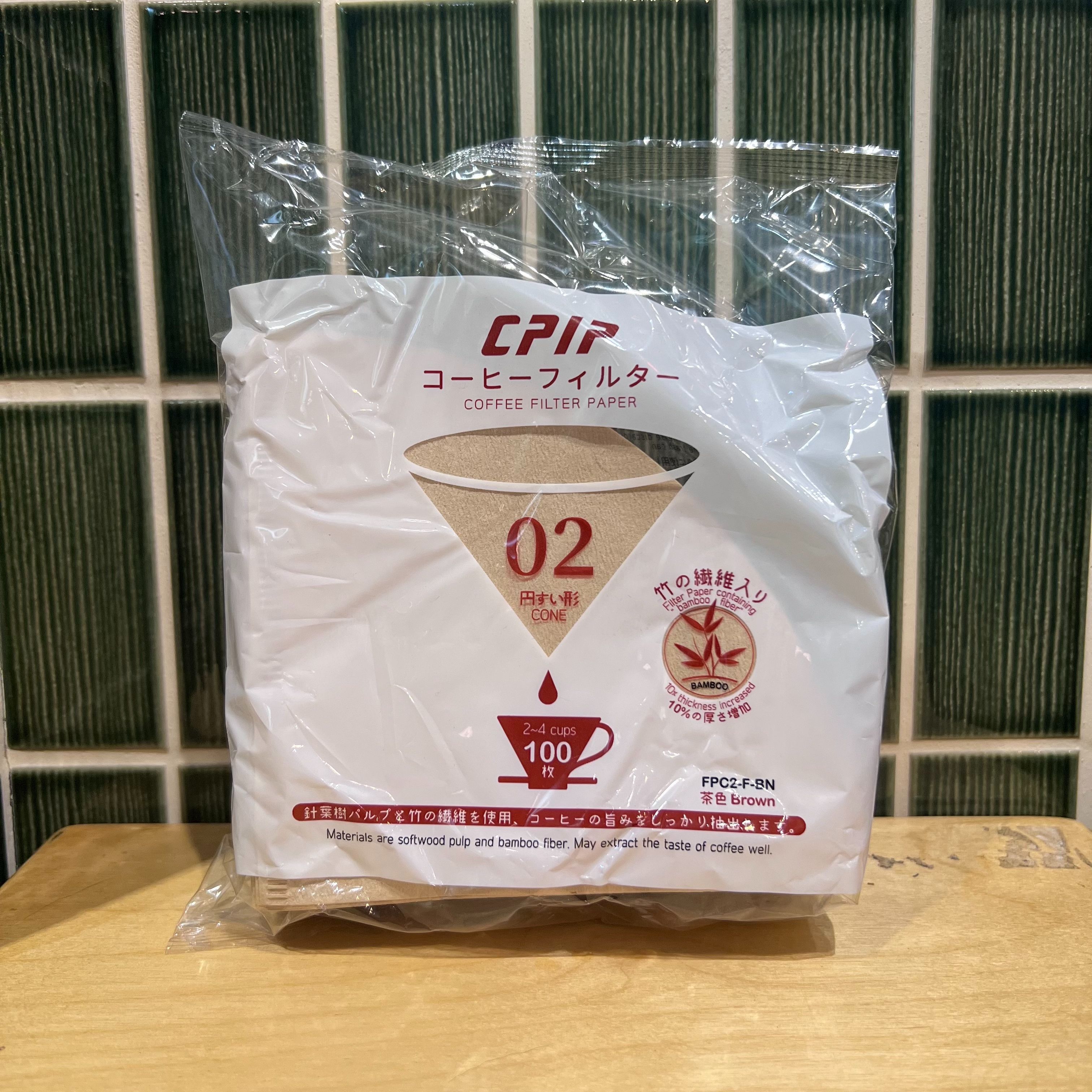 CPIP COFFEE FILTER PAPER 日本咖啡濾紙02（竹纖維）