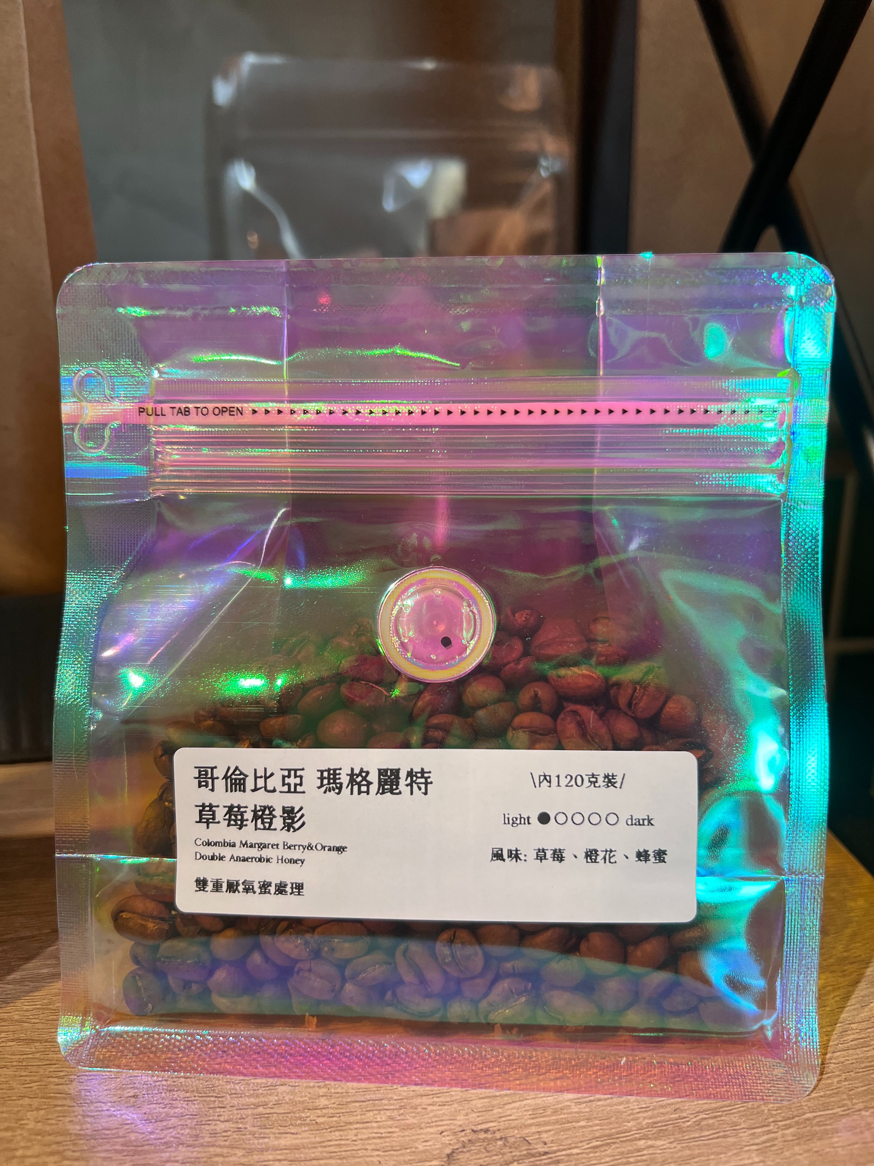 哥倫比亞 瑪格麗特 草莓橙影 雙重厭氧蜜處理
