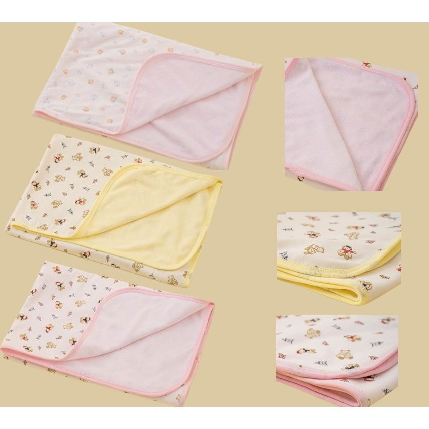 UniBABE優貝比 嬰兒兩用包巾-燈塔熊（粉紅色/黃色） 粉色綿羊（美麗人生 月子中心）