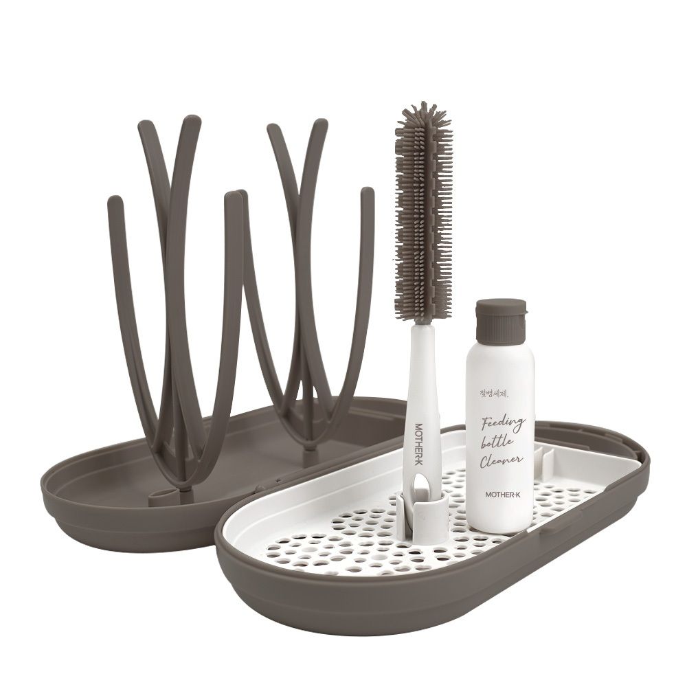 韓國MOTHER-K 攜帶式奶瓶晾乾架