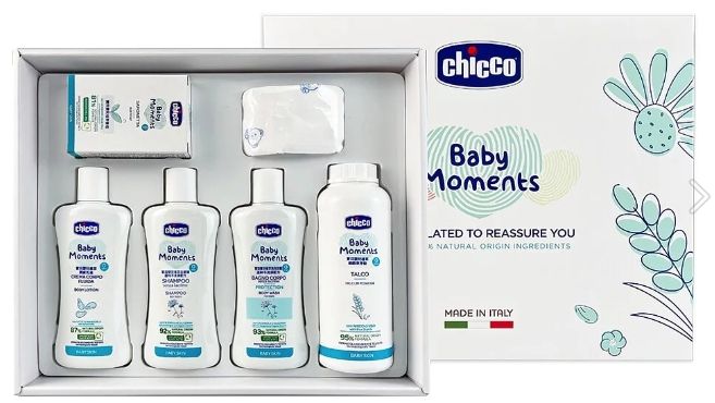 Chicco  寶貝嬰兒植萃沐浴護膚禮盒
