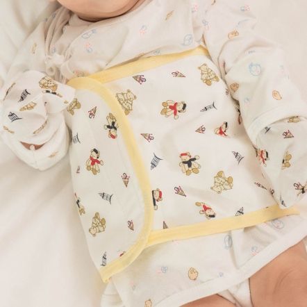 UniBABE優貝比 嬰兒肚圍16 x 69 cm（燈熊/綿羊）（美麗人生 月子中心）