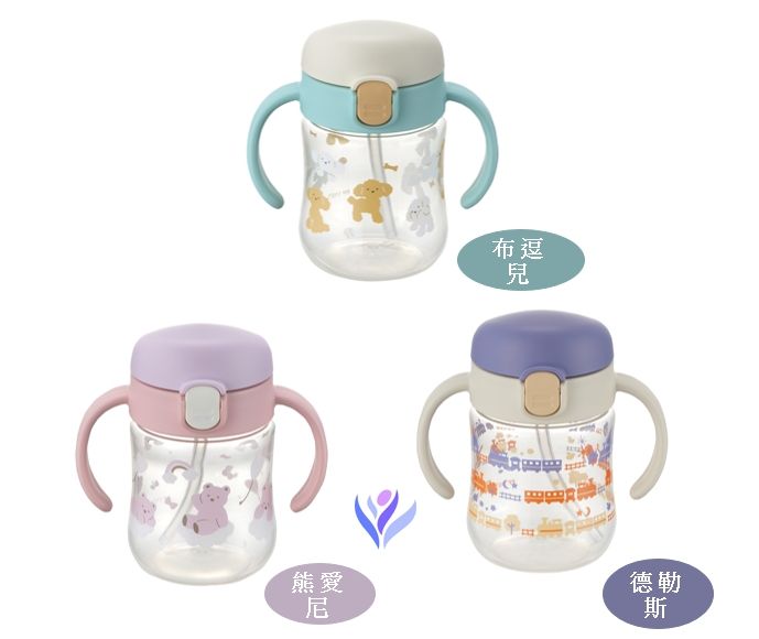 Richell 利其爾 日本 TLI三代 鴨嘴吸管水杯 200ml - 多款可選