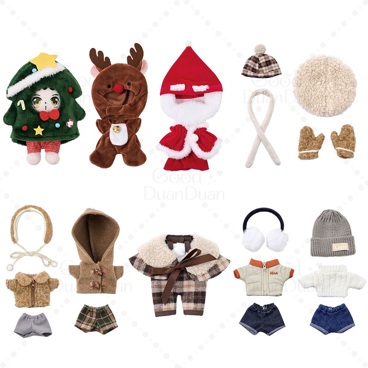 【3coins】ぬい活-娃衣配件2：