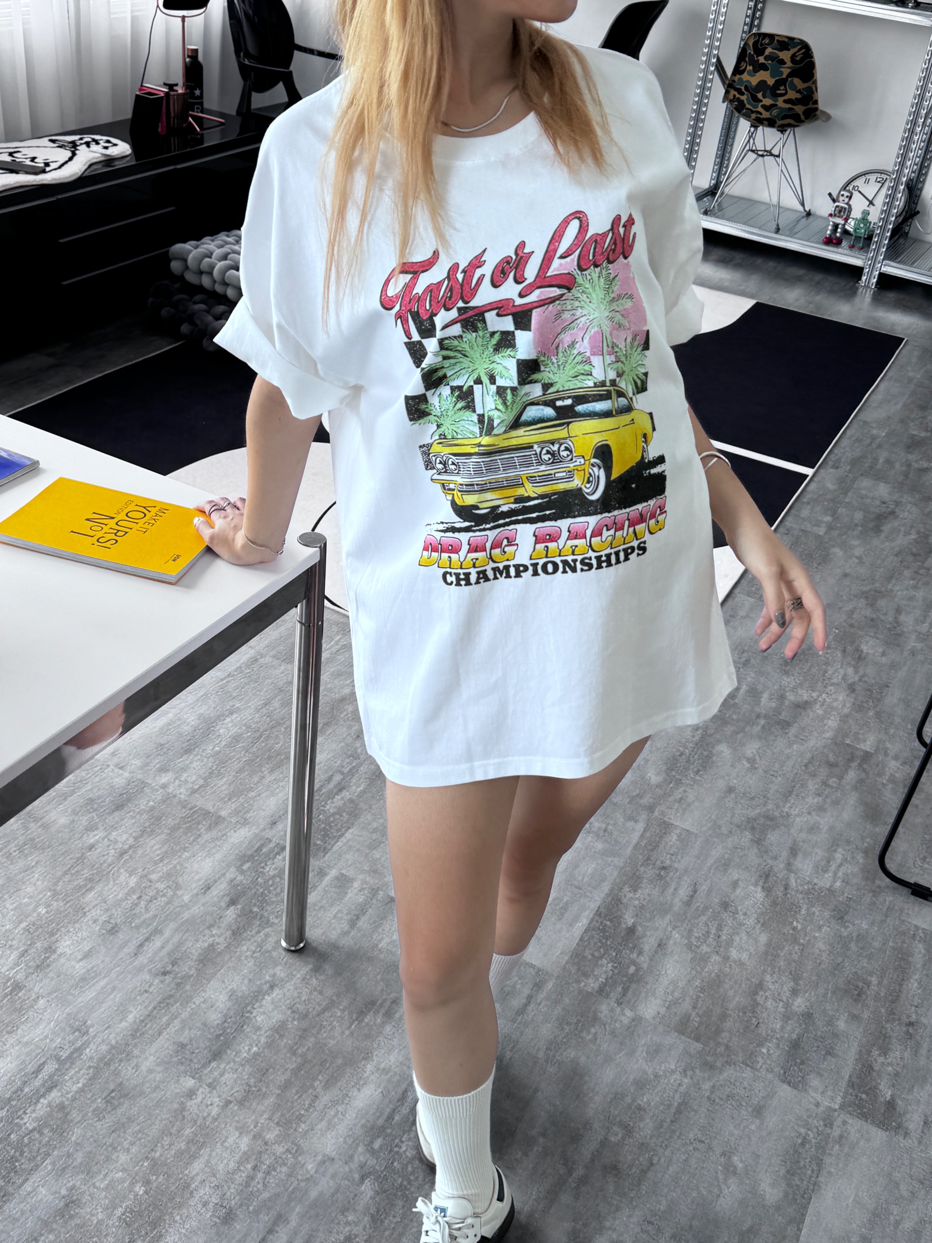 賽車女孩👧🏼🏁Road trip Tee2.0🏎️