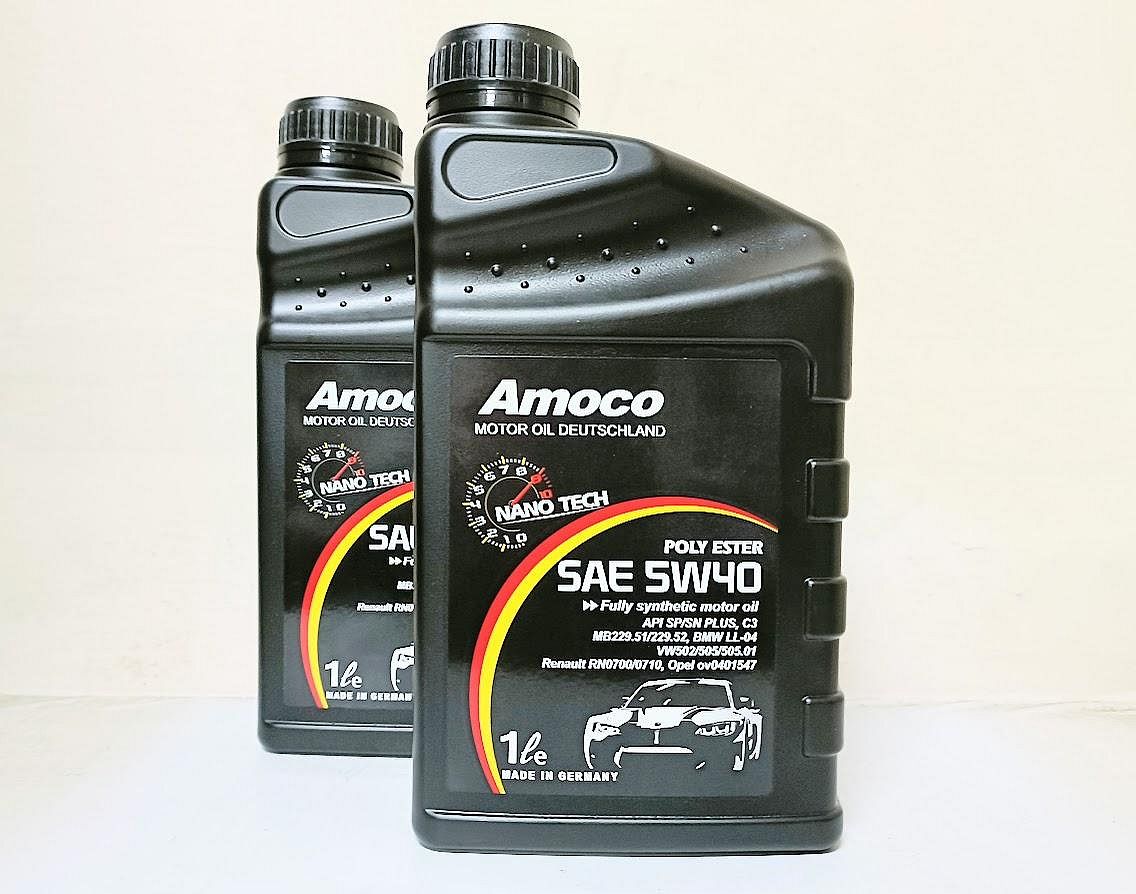 C+小站 AMOCO 5W40 POLY ESTER C3 奈米多元酯全合成機油 汽柴油引擎
