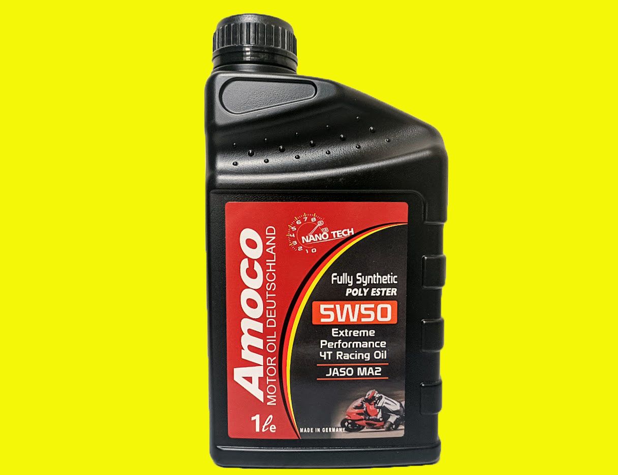 C+小站 Amoco 4T 5W50  ESTER 奈米多元酯類 競技級機車機油