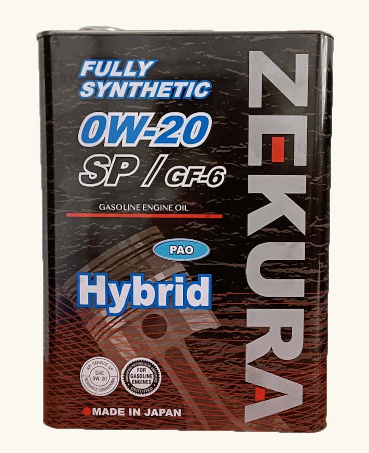 C+小站 澤潤 ZEKURA SYN 0W20  PAO 油電車 GF6  全合成機油 4公升裝