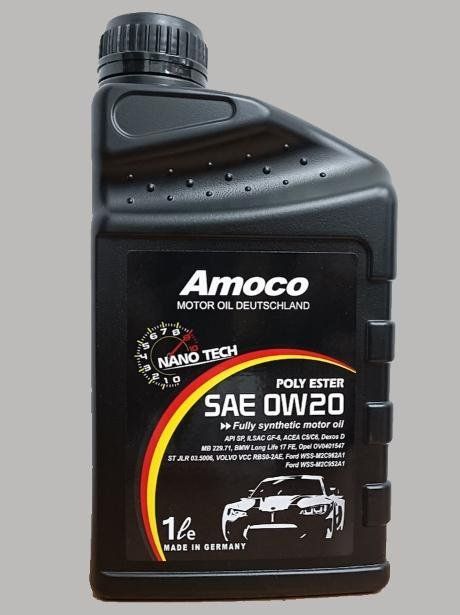 C+小站 AMOCO V 0W20 DOUBLE ESTER 奈米雙酯類全合成機油 汽柴油引擎