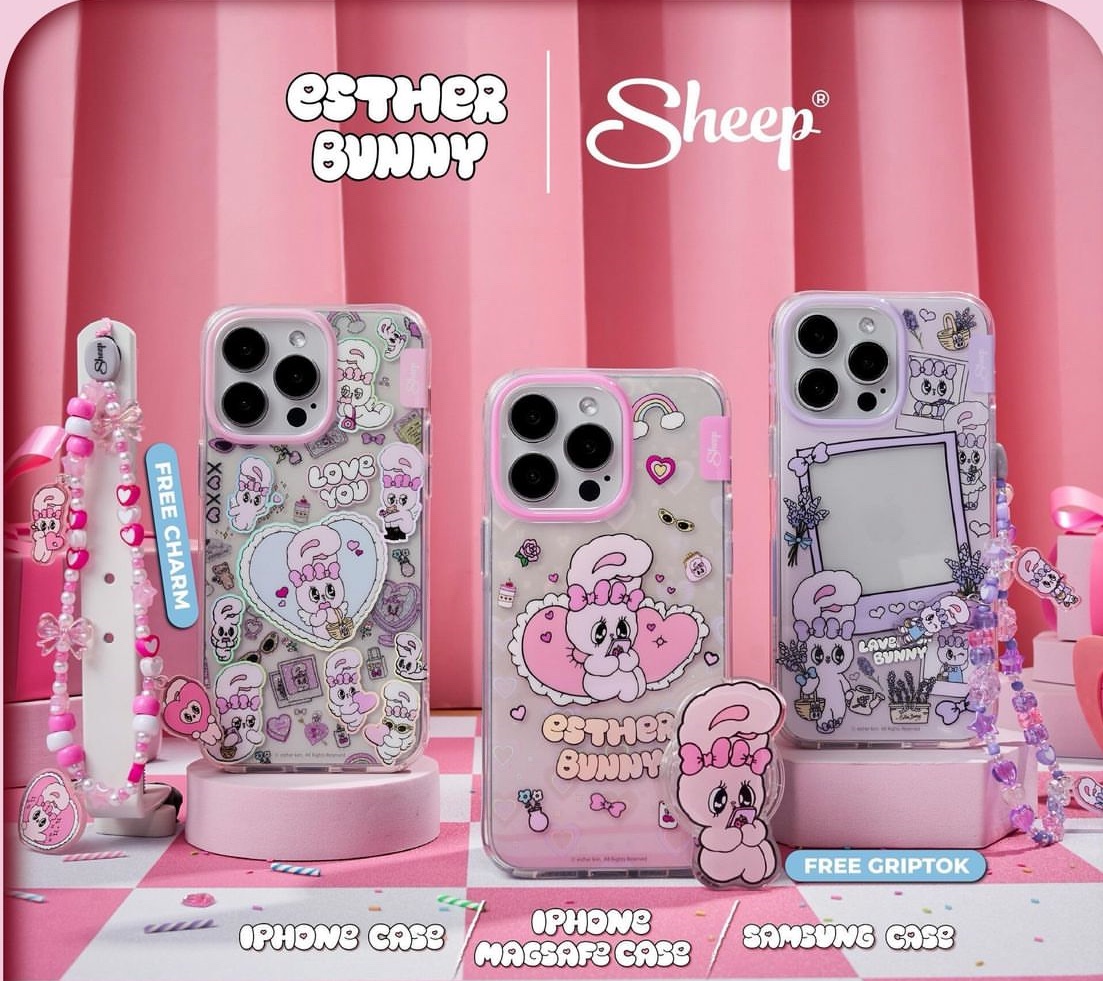 Apple sheep泰國限定ESTHER BUNNY 邦尼兔手機殼