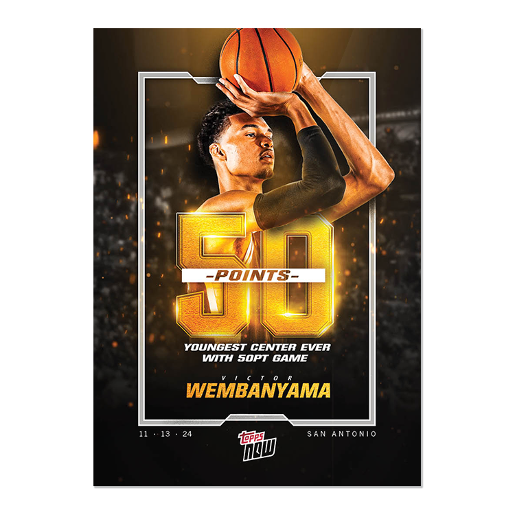 普卡Victor Wembanyama史上最年輕達到50分比賽的中鋒
