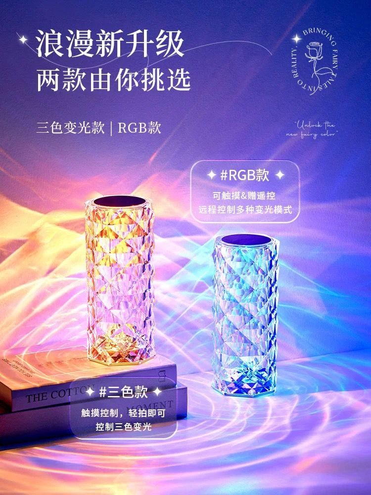 🌹浪漫玫瑰水晶台🌹