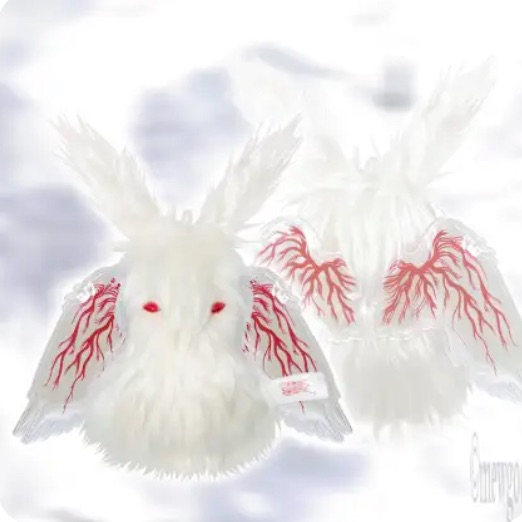 ✩Mewgodow✩美宮都 [原創 短耳 素色 天使翅膀 掛件鑰匙圈]🪽