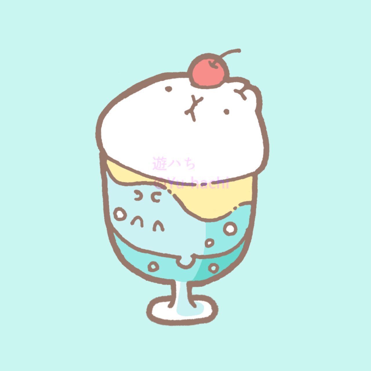 合奏~沙灘Q版後壓克力+ 刨冰店立牌~寄送時間8月11日前