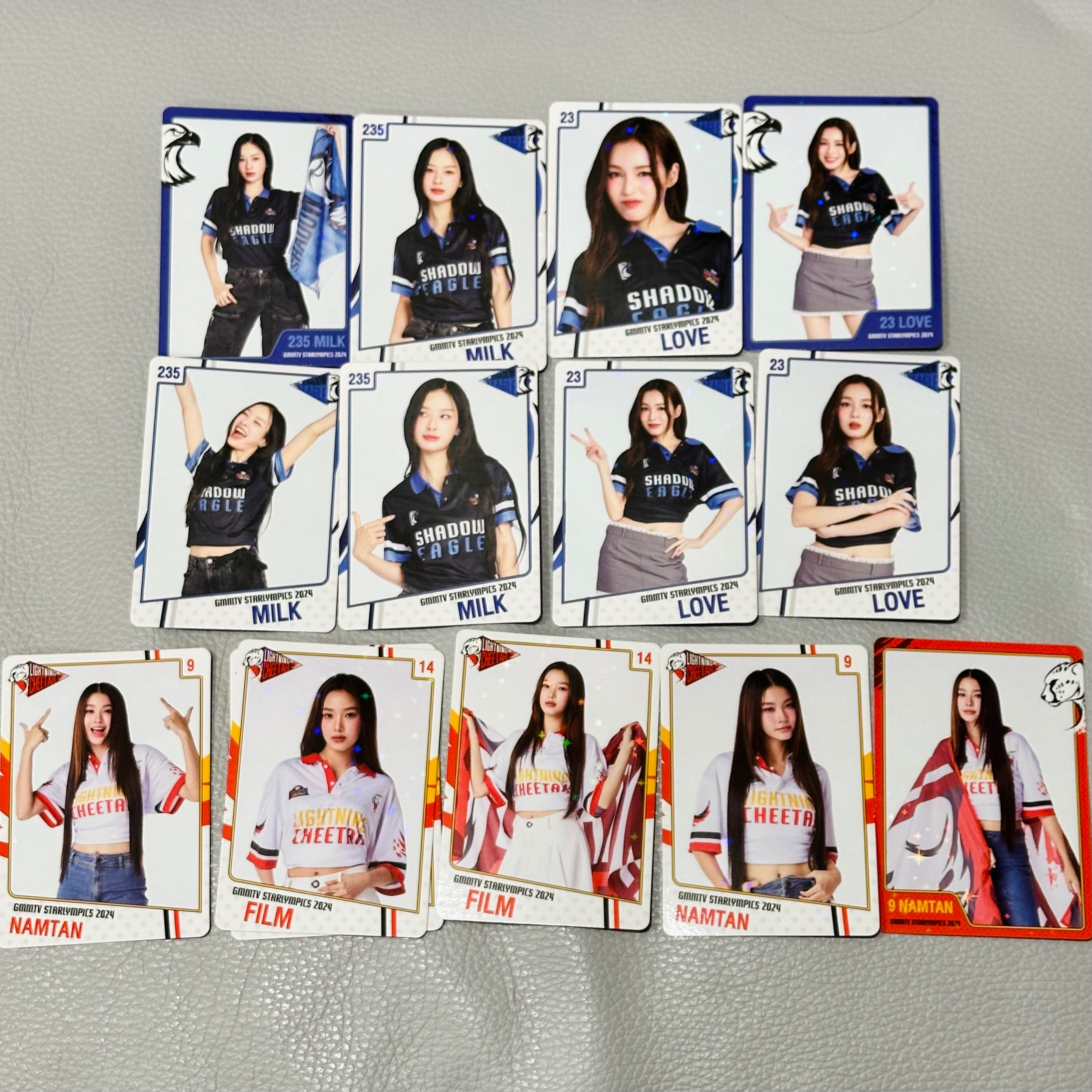 運動會女生小卡