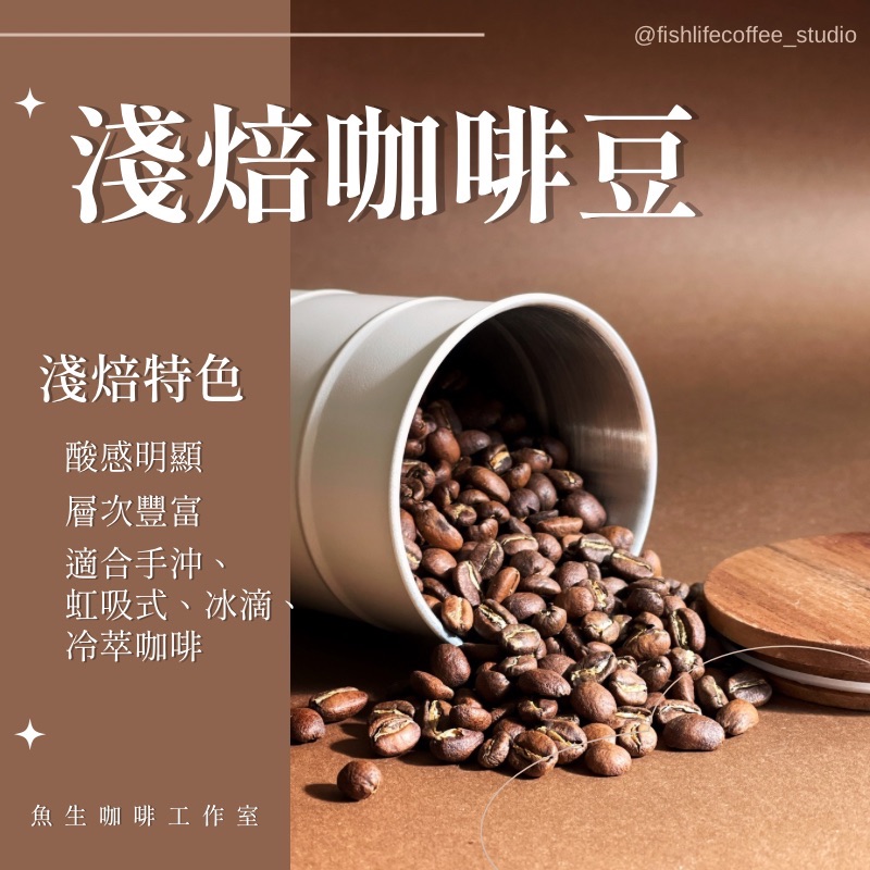 【 淺焙 咖啡豆 專區 】