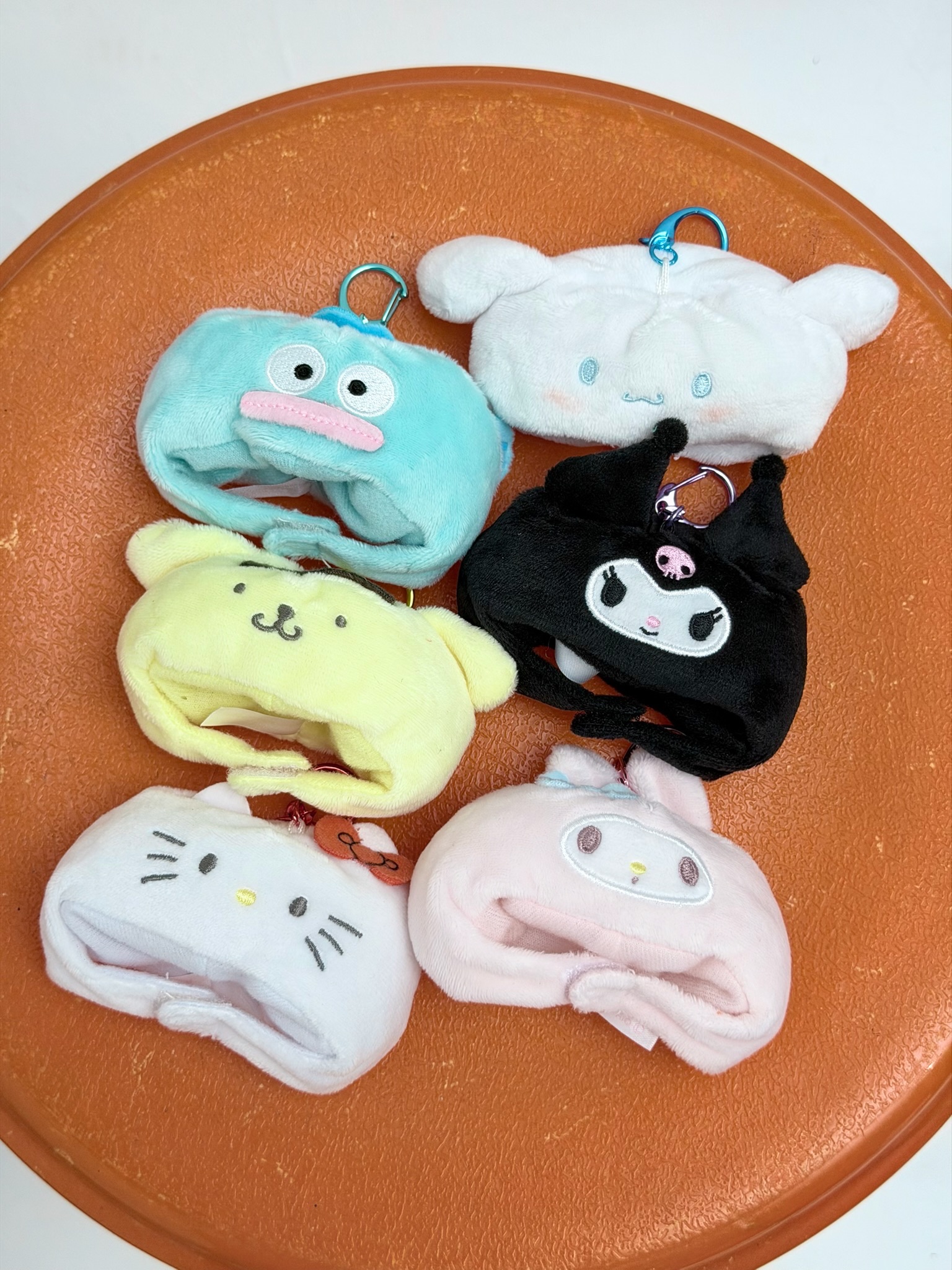 三麗鷗 造型頭套 吊飾