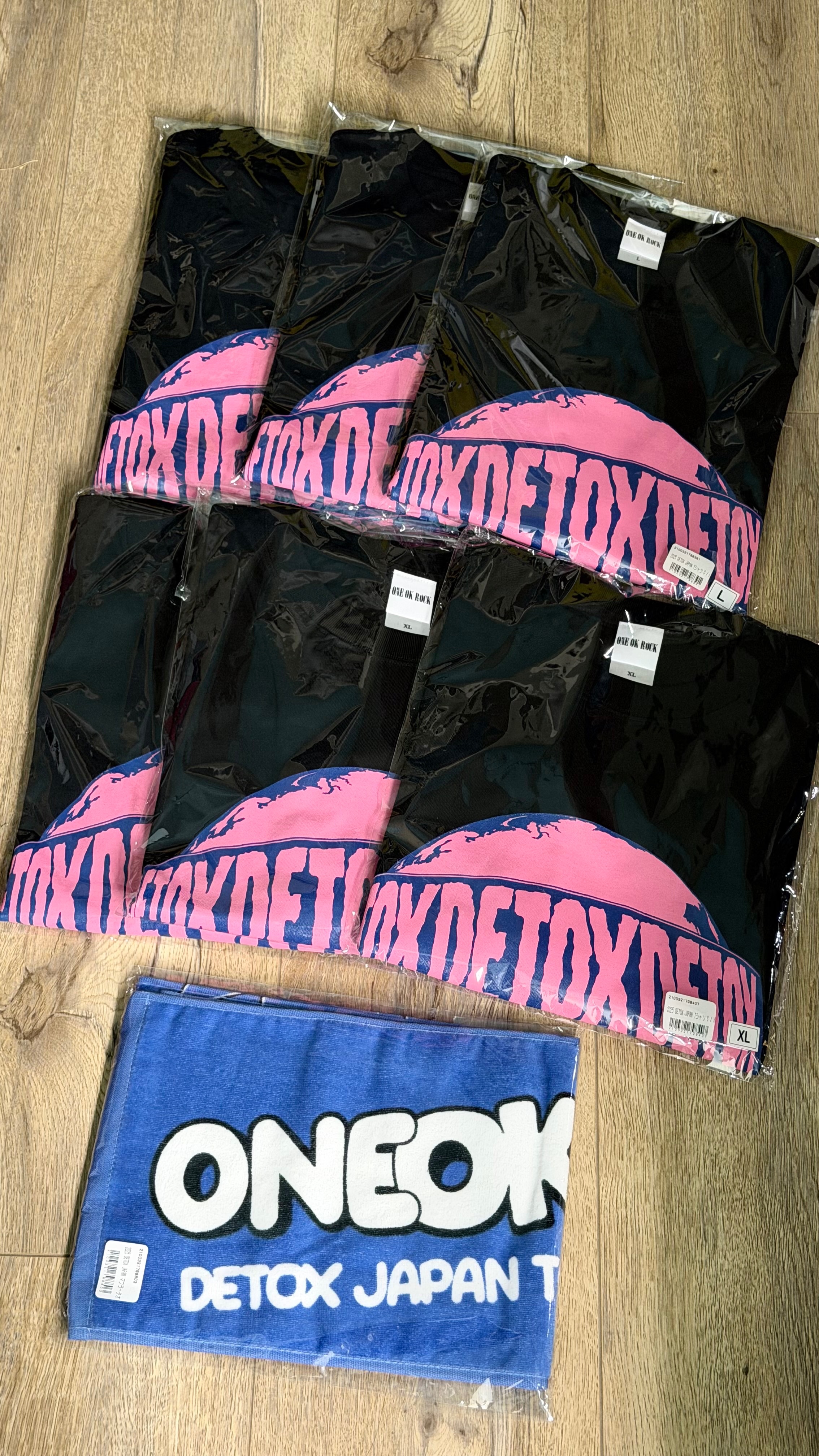 ONE OK ROCK 2025 DETOX JAPAN 日本巡迴 周邊