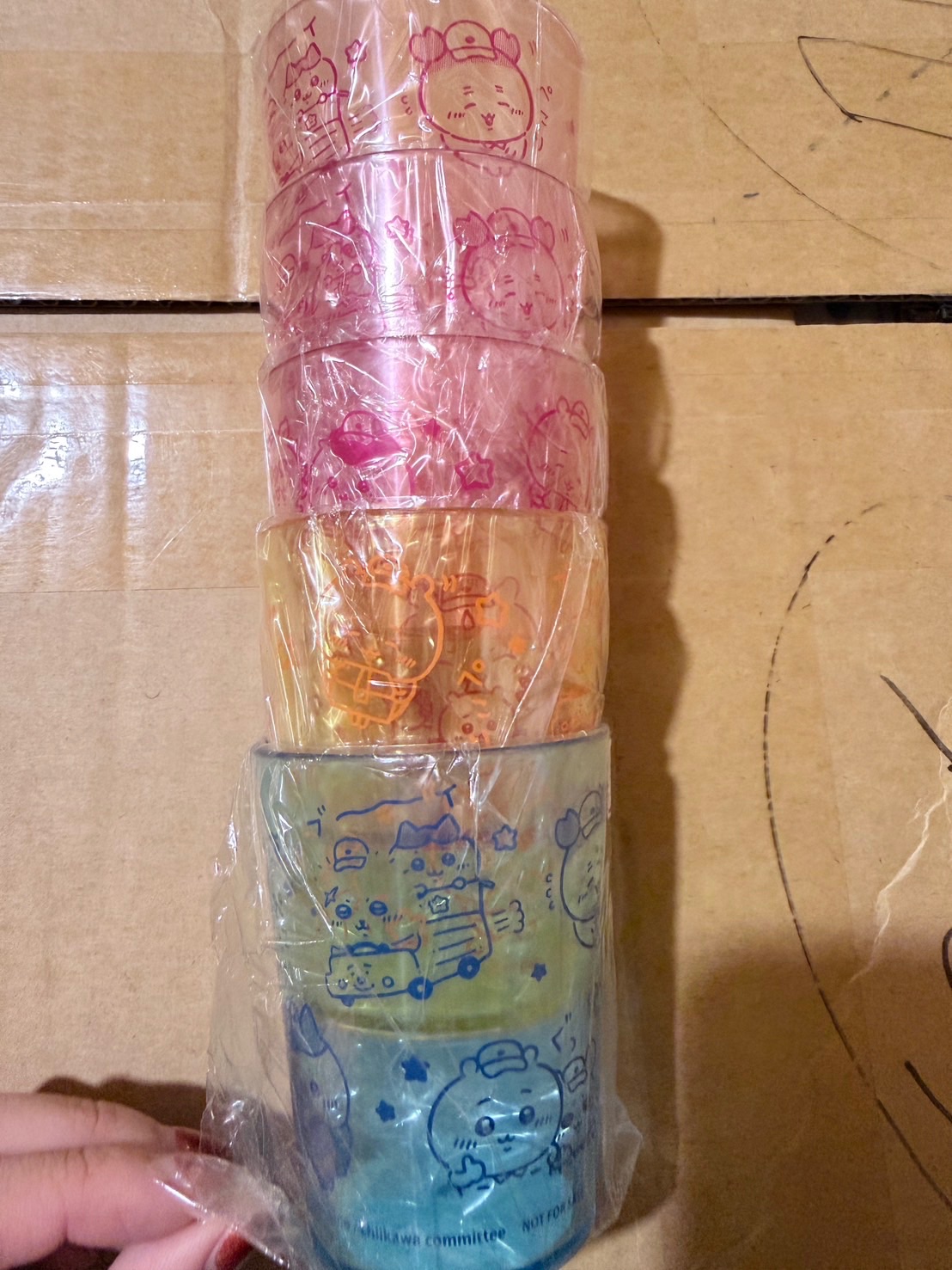 吉伊卡哇 塑膠杯子