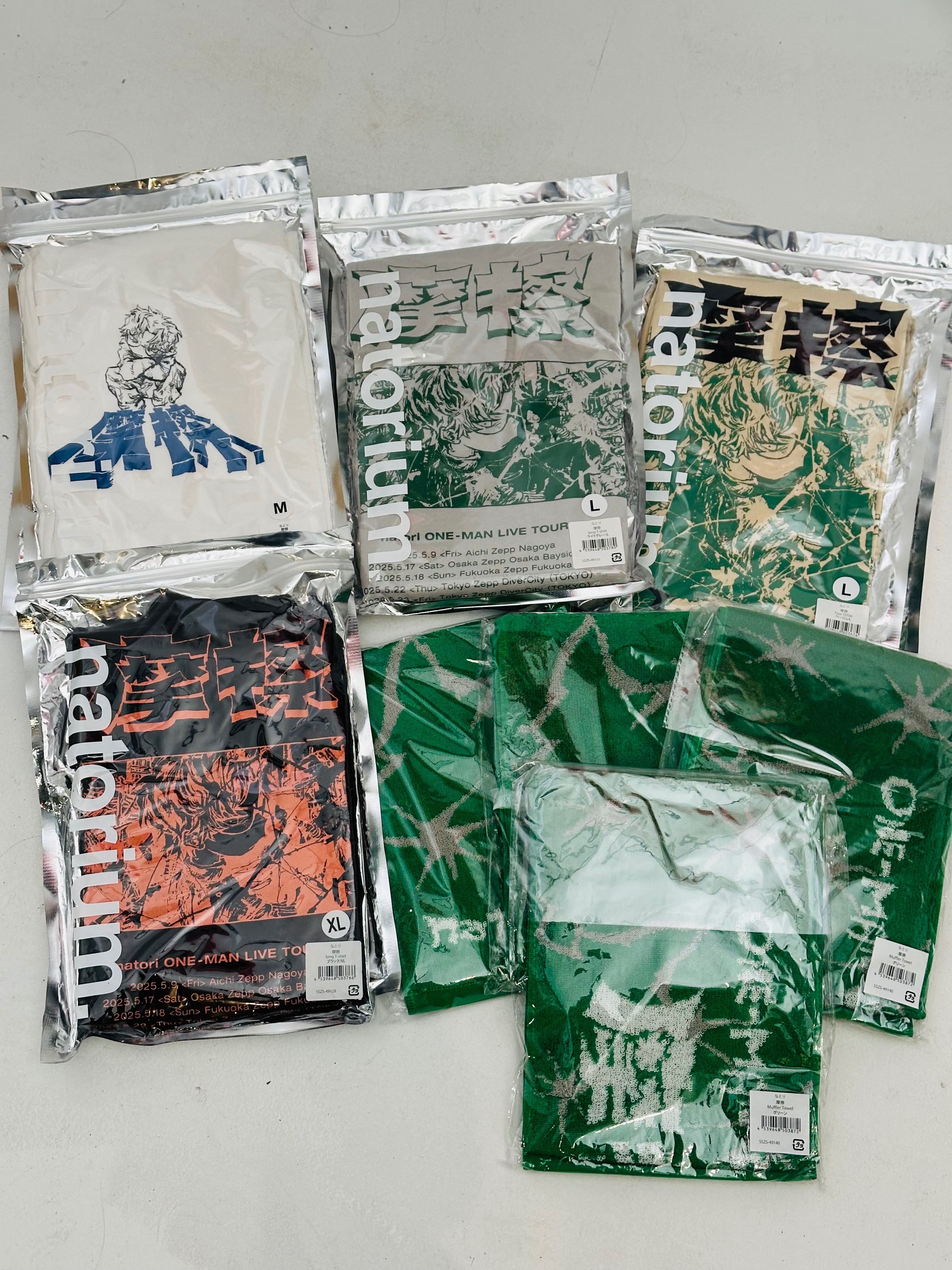 natori 摩擦演唱會周邊