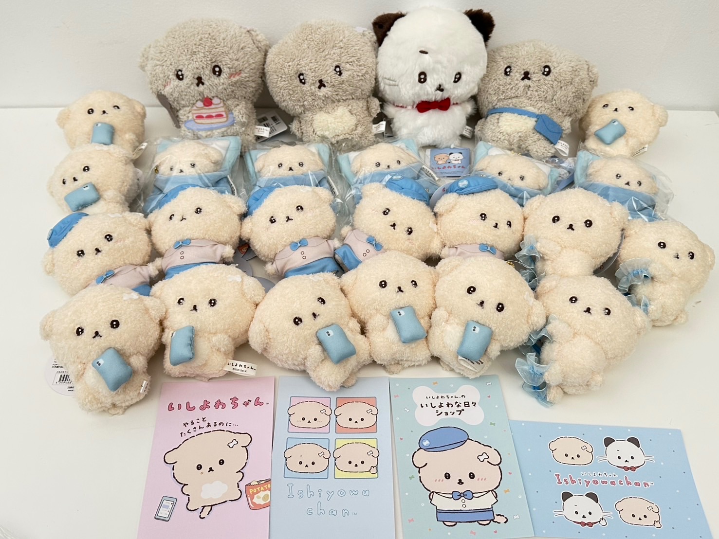 意志薄弱狗 意志堅定貓 娃娃 吊飾娃