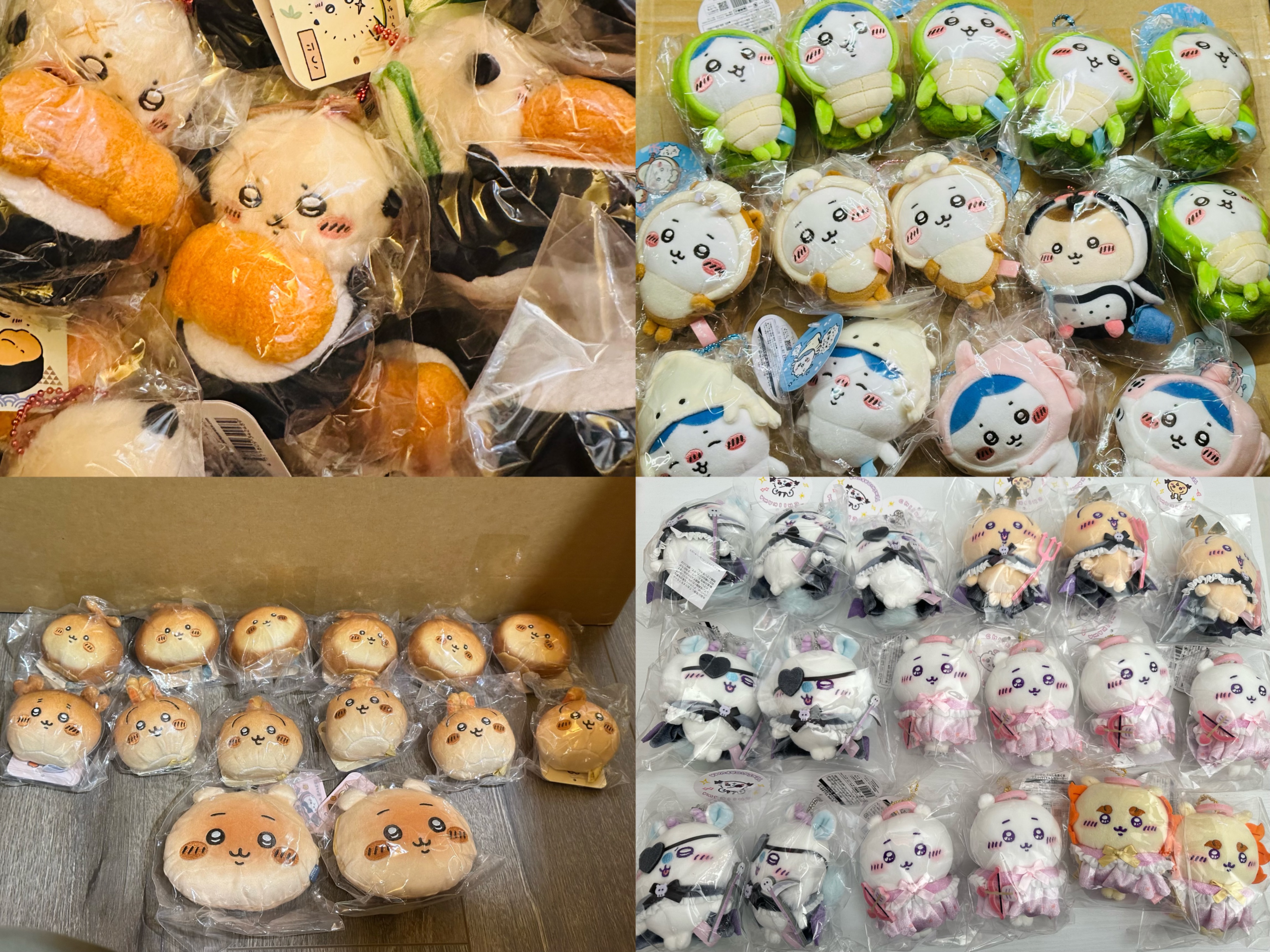 吉伊卡哇 吊飾娃娃 壽司 水族館 麵包 天使惡魔 系列