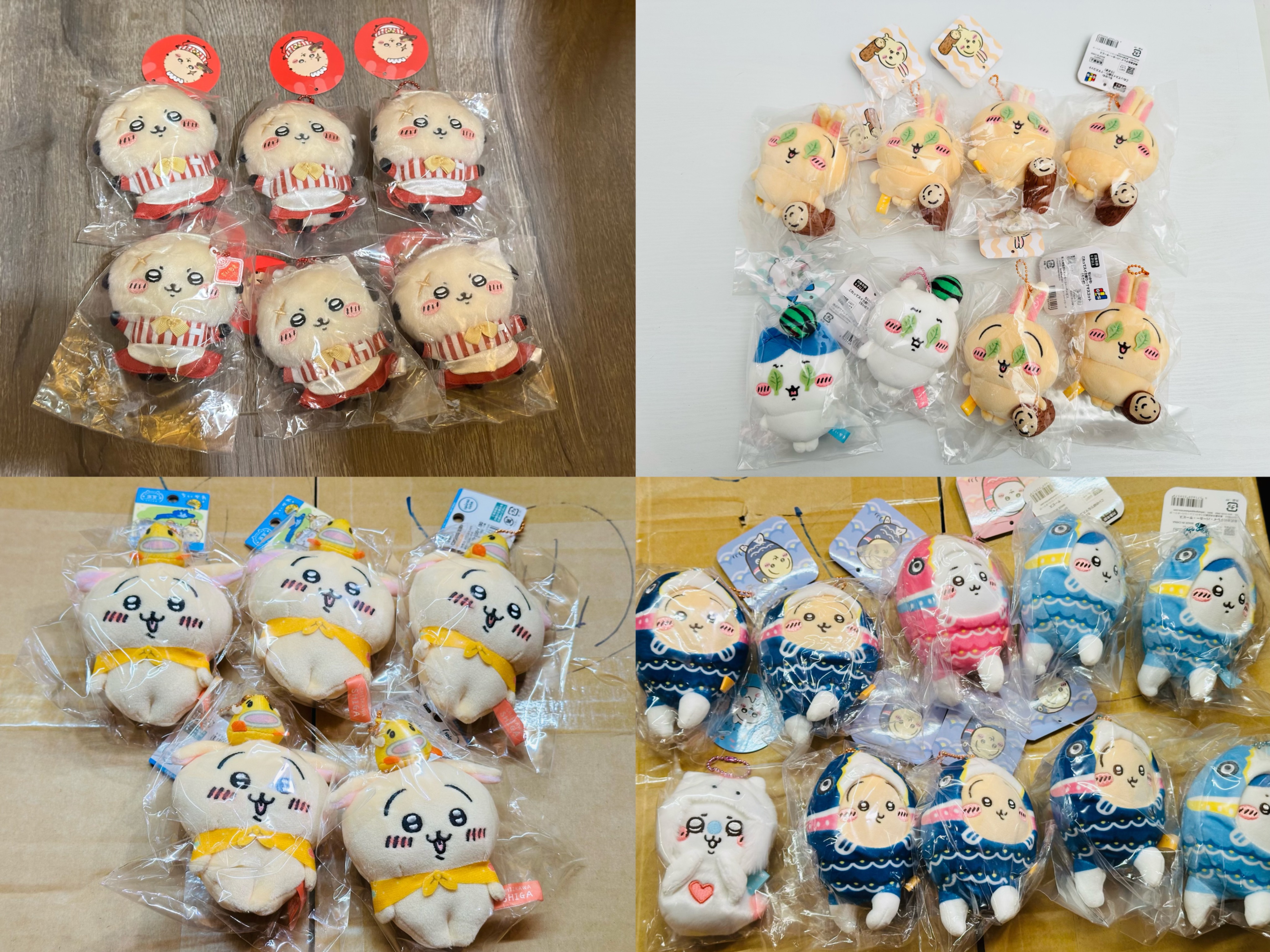 吉伊卡哇 餐廳 打西瓜 琵琶湖 鯉魚旗 水族館 吊飾娃娃