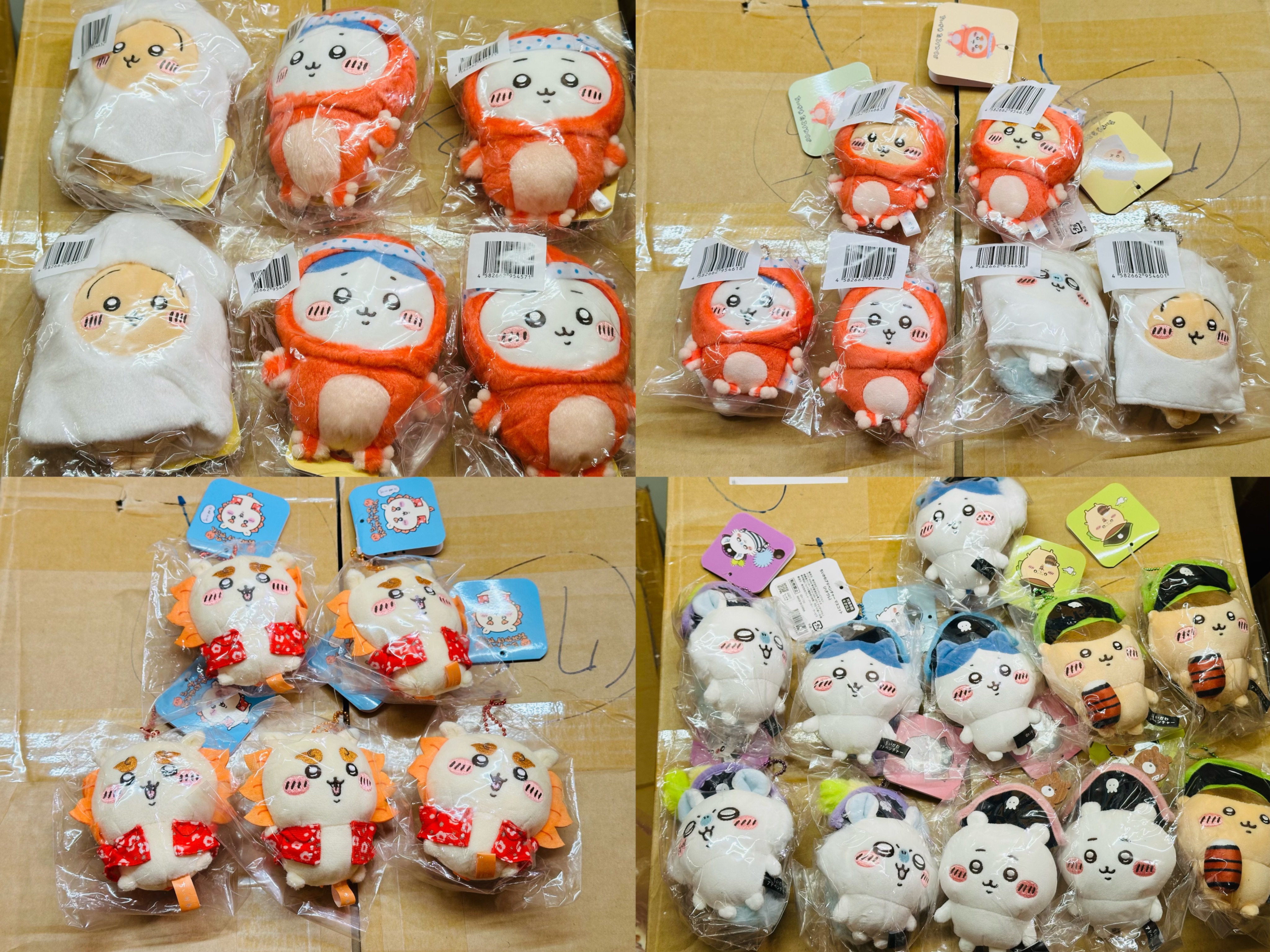 吉伊卡哇 章魚魷魚 紅襯衫獅薩 海盜 吊飾娃娃