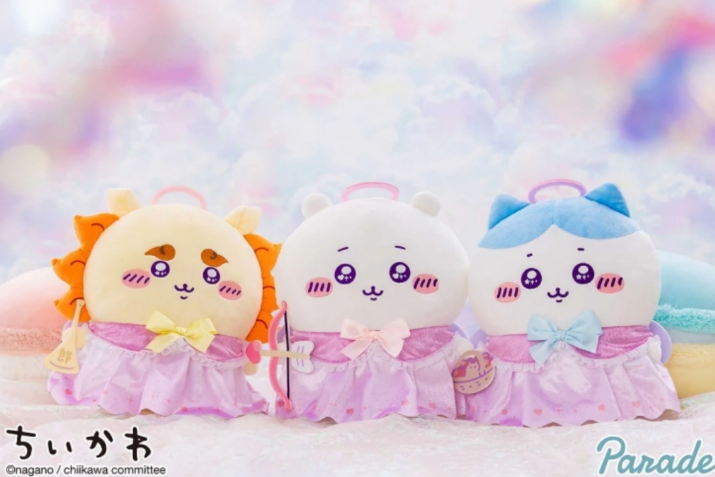 [現貨] 全新 正版  吉伊卡哇 景品 天使系列 布偶 娃娃 小八 獅薩風獅爺 超big 日本代購 空運來台 ちいかわ