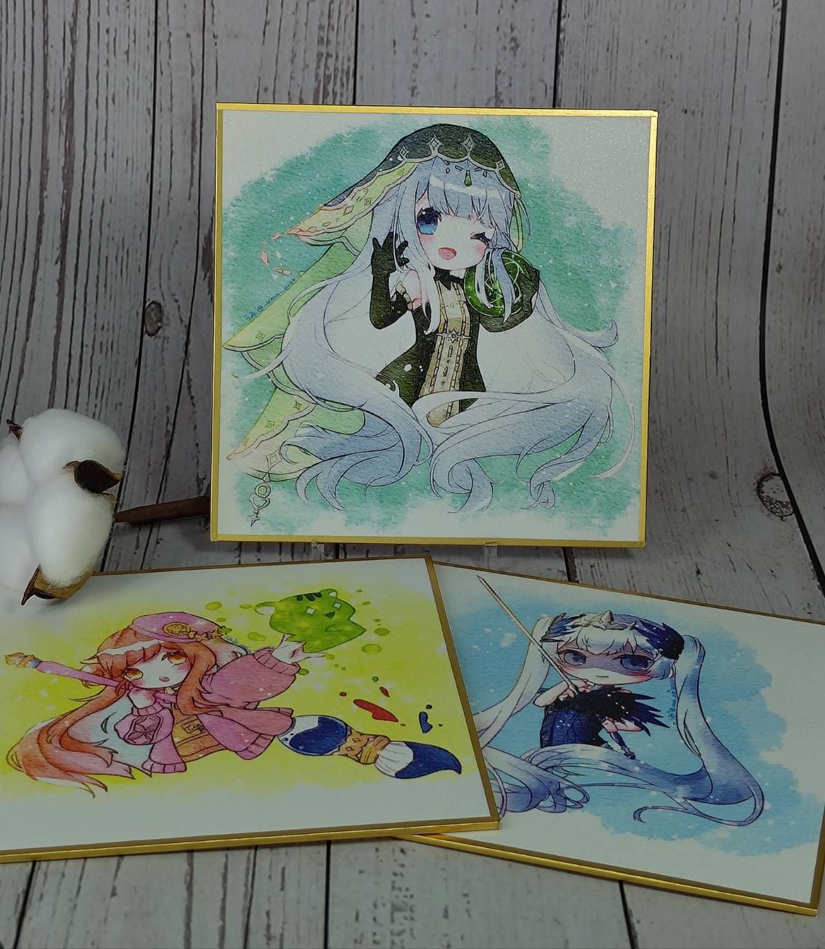 【永恆輪迴】同人 簽名板 色紙 Eternal Return 艾迪娜 伊娃 黛比 瑪蓮 蒂亞 艾琳娜 黑色倖存者