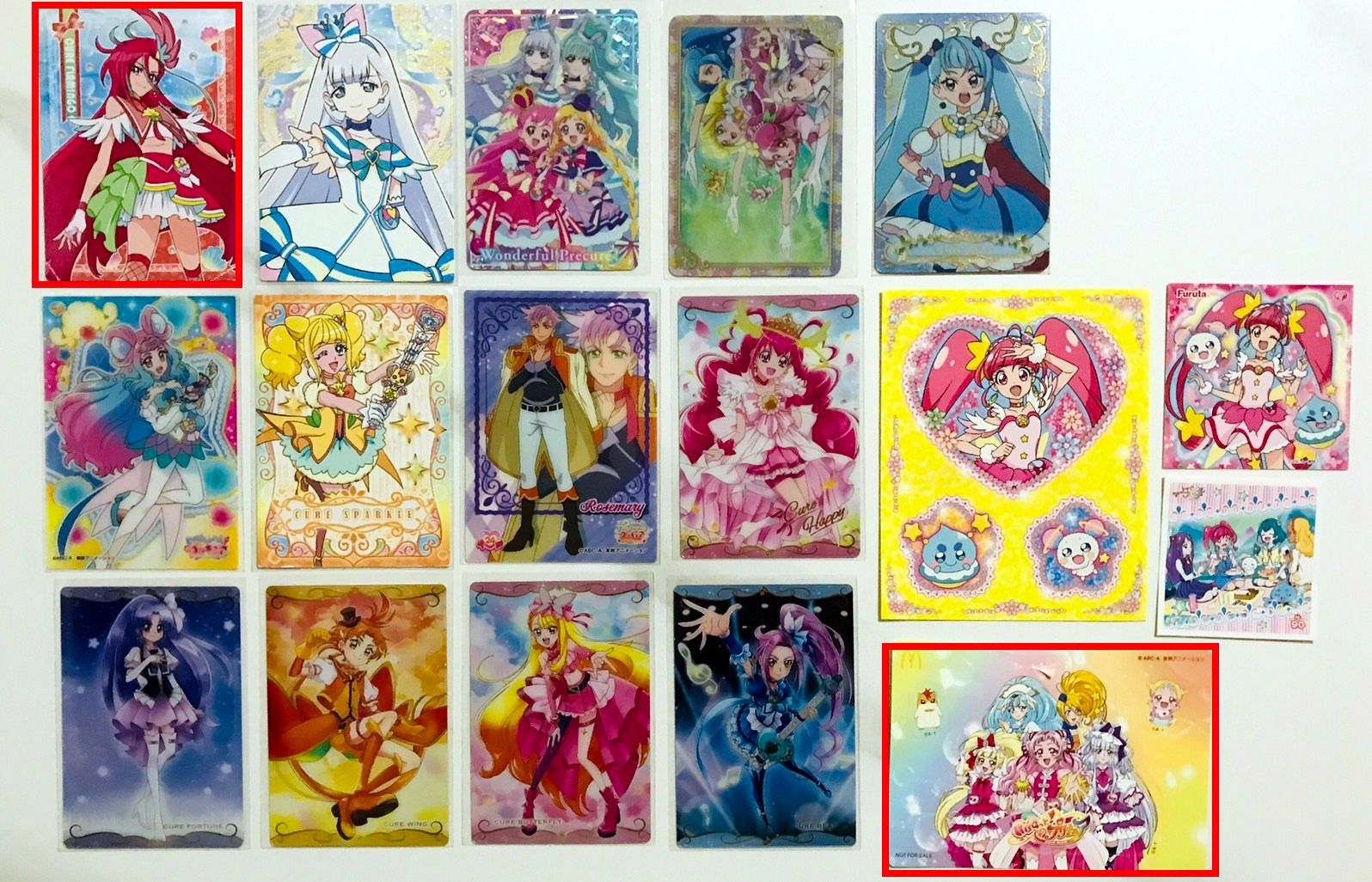 歷代正版卡13張+貼紙4張（說明看一下）