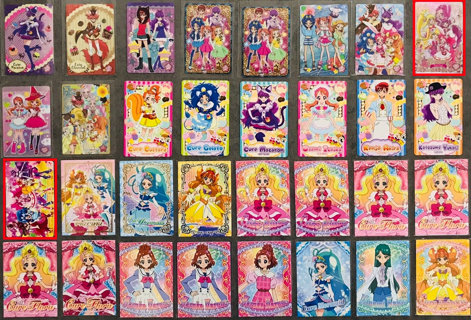 公主+甜點正版卡共32張（含公主組燙金3張，說明看一下）