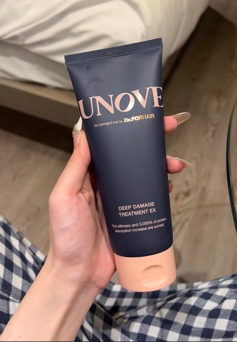OliveYoung x UNOVE 🔖 超級HUGE的蛋白質護髮髮膜