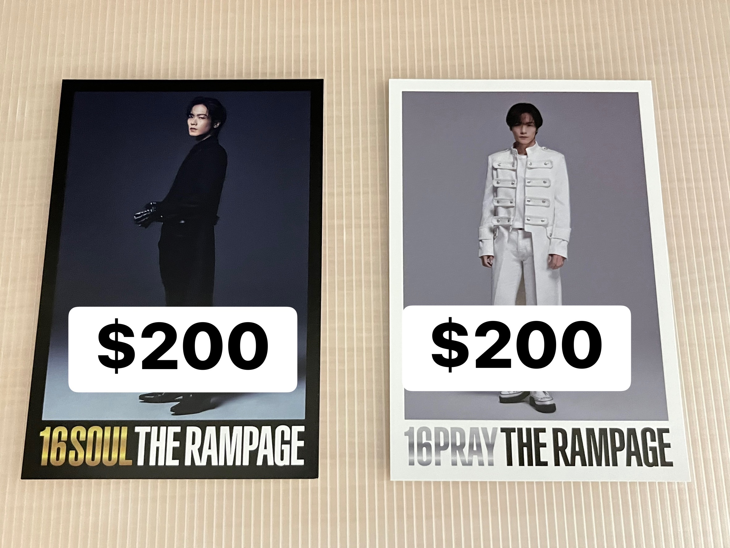 壱馬16磚盲抽明信片