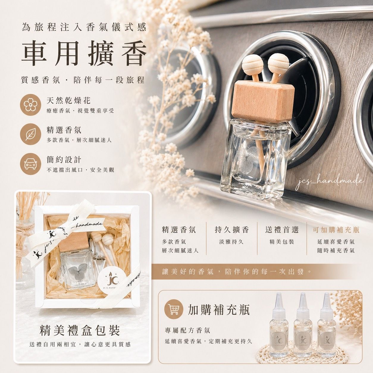 車用擴香30ml補充瓶