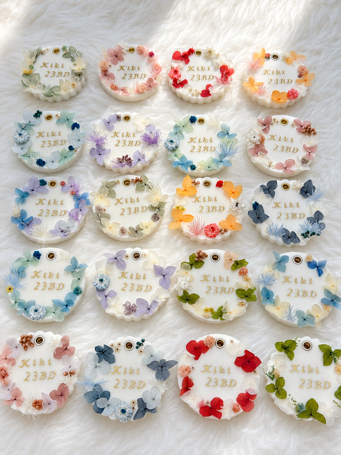 花藝香氛蠟片小禮盒