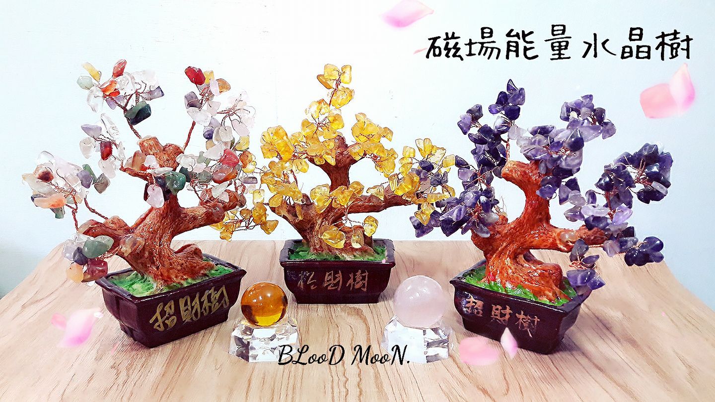 🔔經典好評熱銷＂多款能量水晶靈樹🌳（增強正磁場）