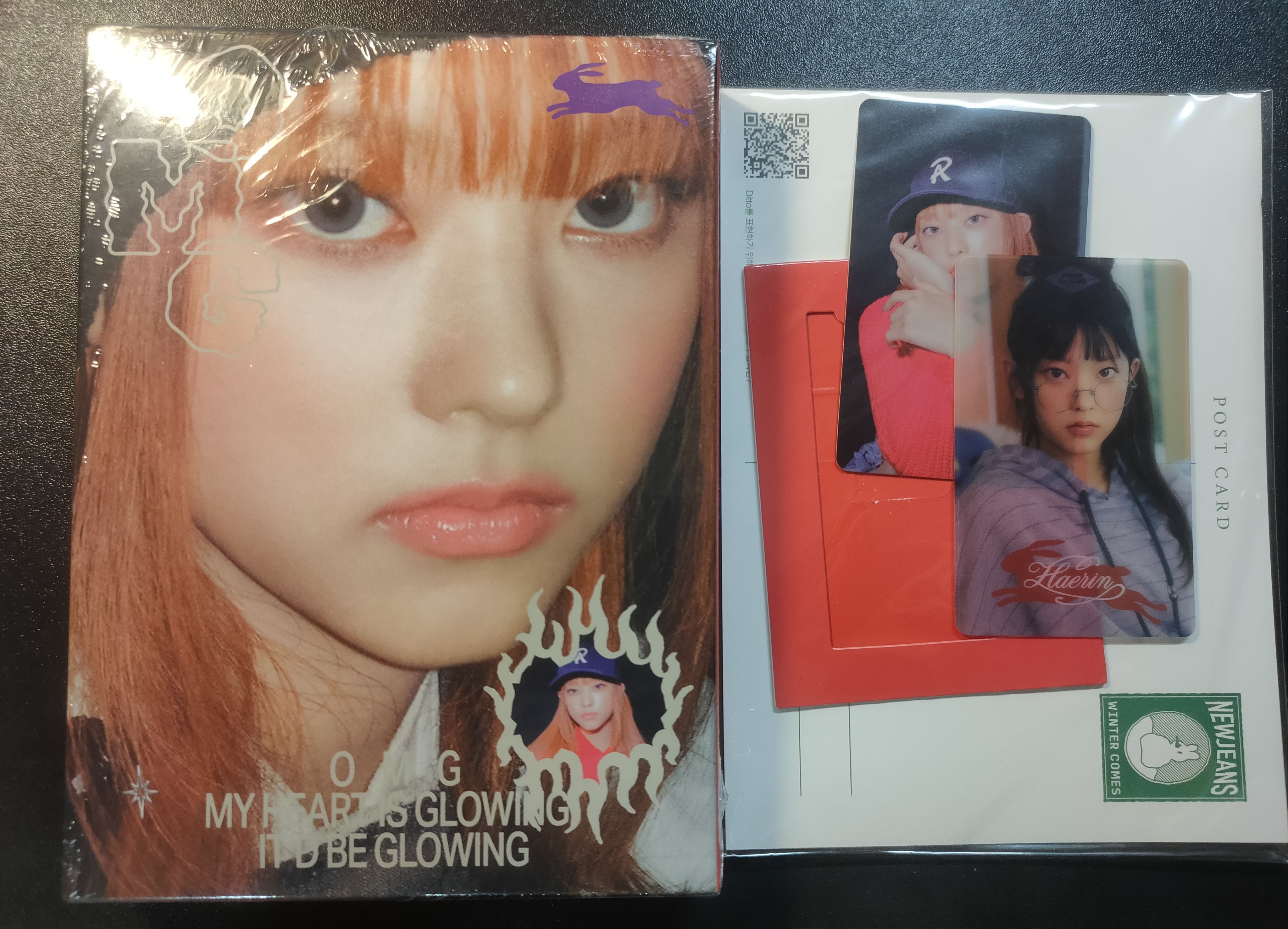 Newjeans OMG Haerin版 含weverse特典