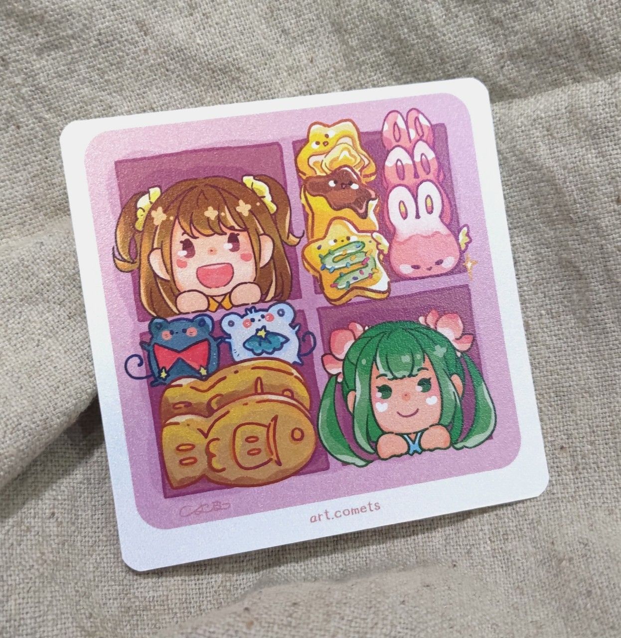 CWT68 認親小方卡