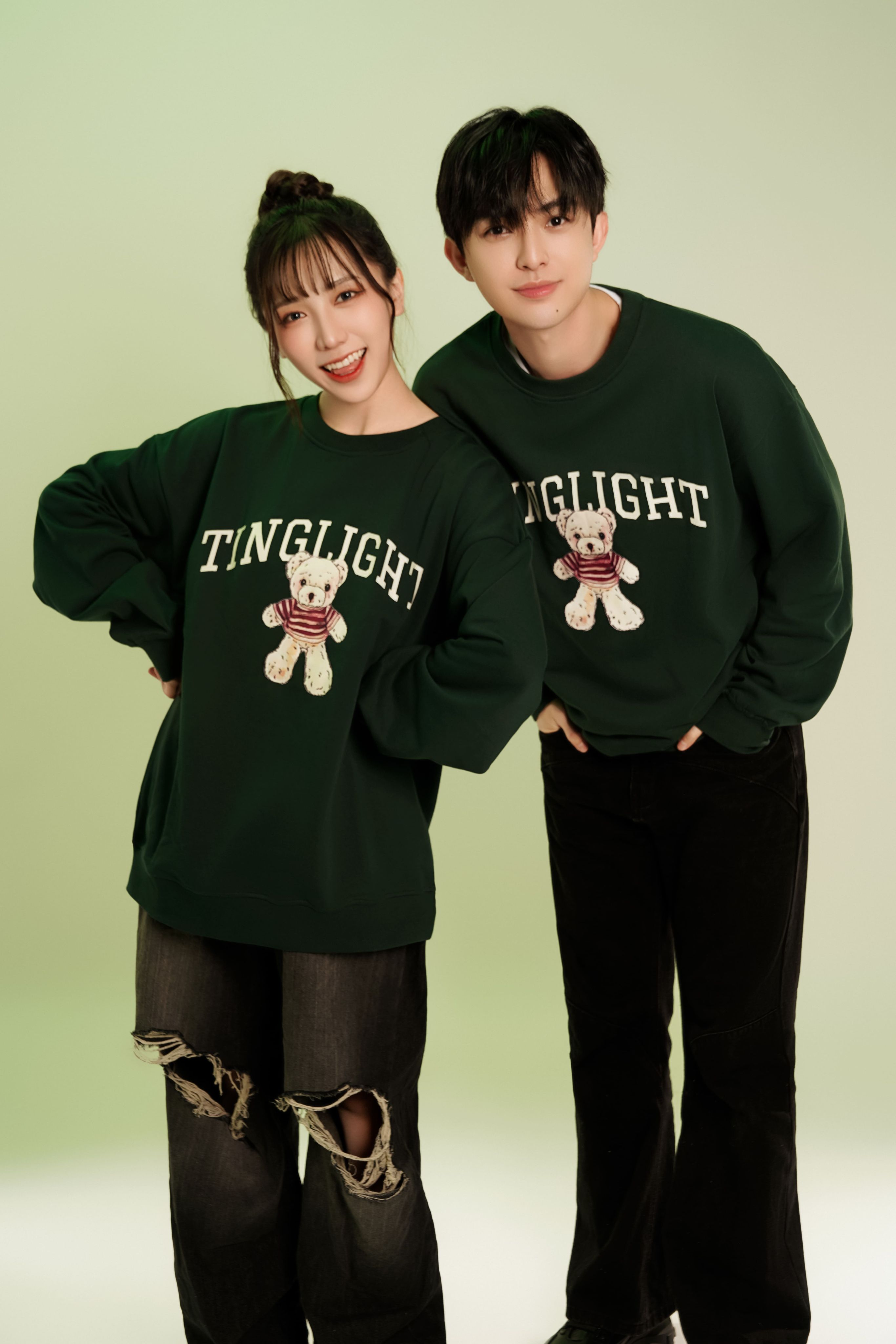 TINGLIGHT Collage Sweater 2025大學T